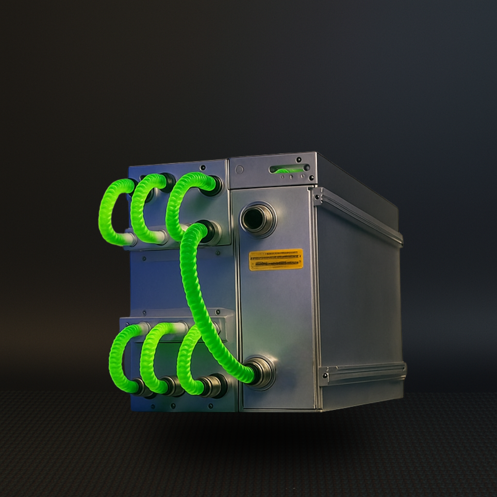 ASIC-майнер с системой водяного охлаждения